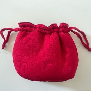 NWOT! 100% Silk Small Red Chinese Purse/Bag